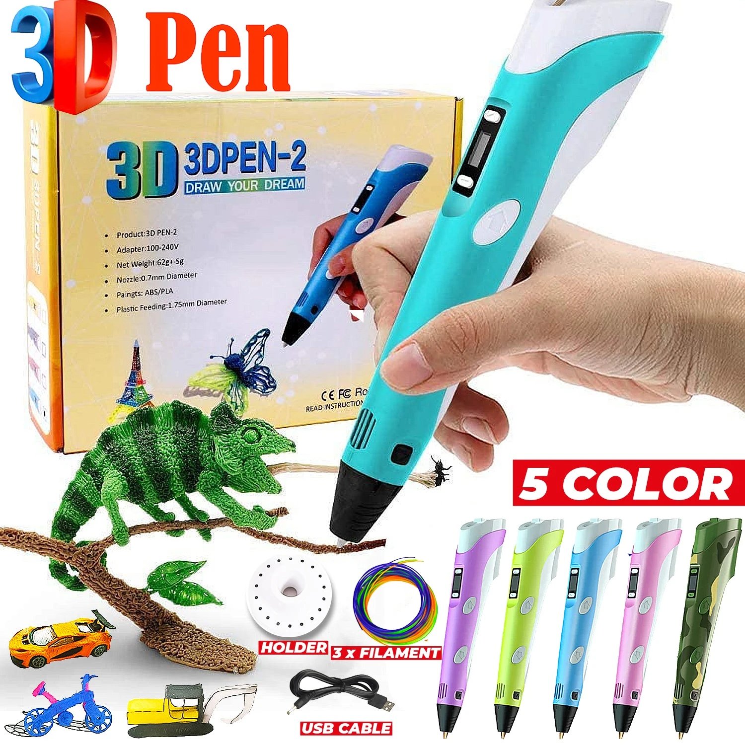 3D Printing Pen (3DPEN-2)